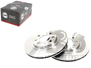Tarcze Hamulcowe 2szt Renault Megane 96-02 A.b.s.
