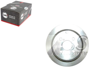 Tarcze Hamulcowe 2szt Toyota Corolla 02-06 Tył A.b