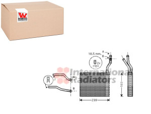 Nagrzewnica Ford Van Wezel