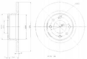 Tarcze Ham. 2szt Citroen T. C5 Maxgear