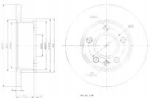 Tarcze Ham. 2szt Vw P. T4 1.8 1 Maxgear