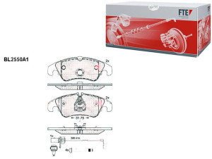 Klocki Hamulcowe Audi A4 A5 A6 A7 Kpl Fte Fte