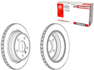 Tarcze Hamulcowe 2szt Bmw 5 (e39) 2.0-4.4 09.95-05