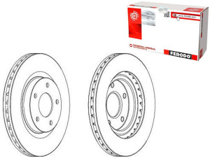 Tarcze Hamulcowe 2szt Chrysler Sebring Dodge Aveng