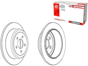 Tarcze Hamulcowe 2szt Dodge Nitro Ram 1500 Ram 250