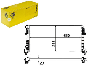 Chłodnica Silnika Hella 5q0121251eb 5q0121251ec