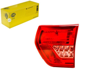Lampa (część Wewnętrzna Kolor Szkła Czerwony Świat