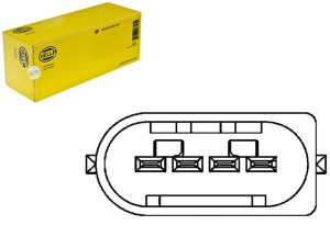 Przepływomierz Powietrza (4 Pin) Bmw 3 (e90) 3 (e9