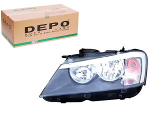 Reflektor (h7 Elektryczny Kolor Wkładu: Czarny) Bm