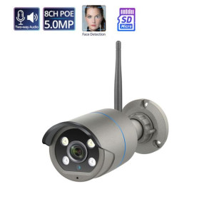 Kamera Wifi Tuba Szara 5MP AI Audio SDHC