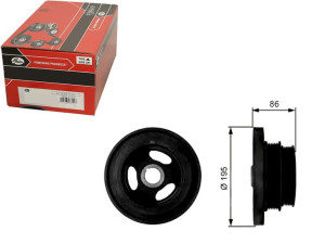 Koło Pasowe Wału Korbowego Bmw 3 (e36) 3 (e46) 5 (