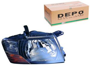 Reflektor (h4 Elektryczny Kolor Wkładu: Czarny) Mi
