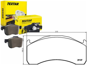 Klocki Hamulcowe Meritor Volvo Fl D6b 03.00- Texta