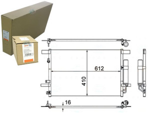 Skraplacz Behr Hella 6455fa 7812a030 7812a204