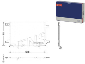 Skraplacz Klimatyzacji Mercedes A (w169) B (w245)