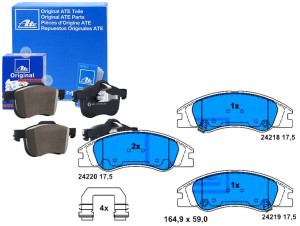 Klocki Hamulcowe Kia Cerato 1.5d-2.0d 03.04- Ate