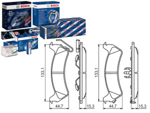 Klocki Hamulcowe Jeep Grand Cherokee I 2.5d-5.9 09