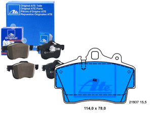 Klocki Hamulcowe Porsche Boxster Cayman 2.7 11.04-