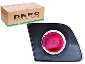 Lampa (część Wewnętrzna Kolor Szkła Czarny) Mazda