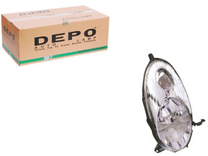 Reflektor Nissan Micra Iii H4 03-10 Le Depo