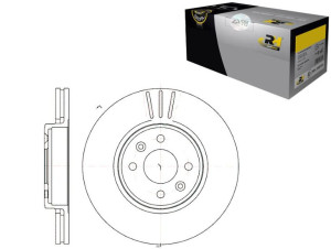 Tarcze Hamulcowe 2szt 280x24 V 4-otw Renault Clio