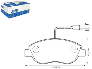 Klocki Hamulcowe Ceramiczne Abarth 500 / 595 / 695