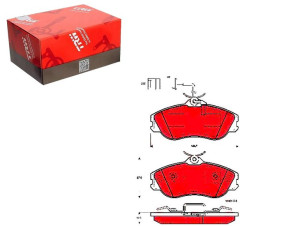 Klocki Hamulcowe Vw Przód A80 100 200 83-95 Z Czuj