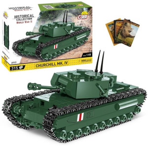Cobi 2717 Churchill Mk.iv 315 Kl + Gratis Zeszyt