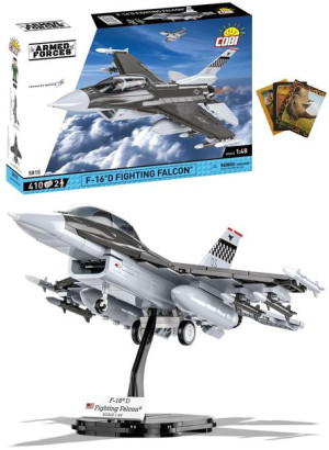 Cobi 5815 Samolot F-16d Fighting Falcton + Gratis Zeszyt