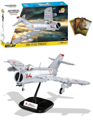 COBI 5823 MiG-17 NATO Code Fresco COLD WAR + Gratis Zeszyt