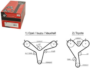 Pasek Rozrządu Isuzu Trooper Iii Lexus Es Opel Fro