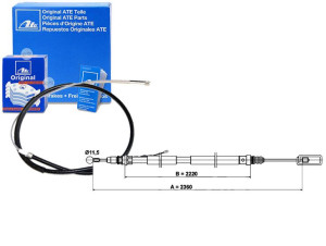 Linka Hamulca Ręcznego Citroen C8 Fiat Ulysse Lanc