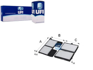 Filtr Kabiny Kabinowy Ufi 8888020110 Alc5301 Ms624