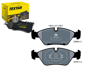 Klocki Hamulcowe Bmw Przód E28 81-87 E30 M3 86-92