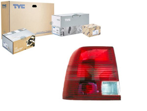 Lampa (kolor Szkła Biały/czerwony) Vw Passat B5 Se