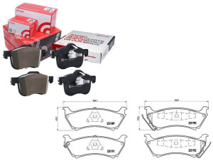 Klocki Hamulcowe Mercedes W163 Ml230-ml320 98-98ty