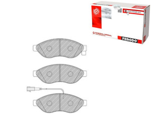 Klocki Hamulcowe Fiat Przód Ducato 06- Ład 1600kg