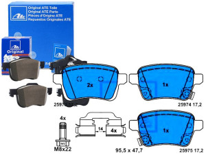 Klocki Hamulcowe Fiat 500l Tipo Opel Adam Corsa E