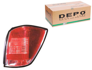 Lampa (kolor Kierunkowskazu Biały Kolor Szkła Czer