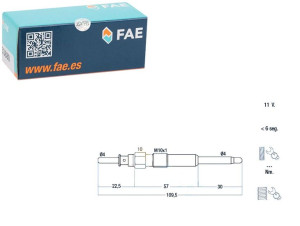 Świeca Żarowa Alfa Fiat Opel Saab Fae