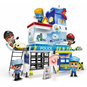 Pinypon Action - Posterunek policji - w zestawie 2 figurki