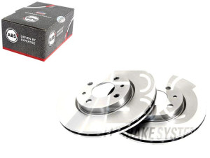 Tarcze Hamulcowe 2szt Fiat Stilo 01- A.b.s.