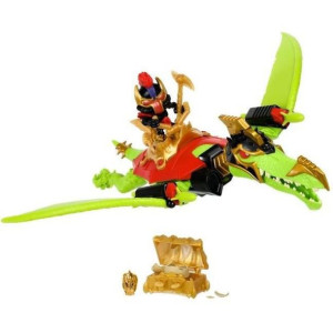 Pterodaktyl - LOSIE ZABAWKI - Zestaw do zabawy - Zloto dinozaura - Treso