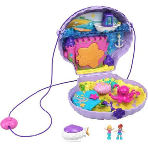 POLLY POCKET Pudelko na Niespodzianke w Zaczarowanej Muszli