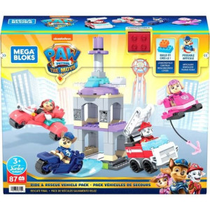 Mega Bloks Psi Patrol - Centrum ratunkowe - Gra budowlana - Od 3 lat