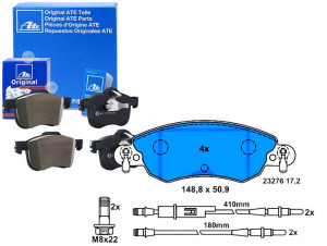 Klocki Hamulcowe Citroen C5 I C5 Ii 1.8 03.01- Ate