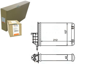 Nagrzewnica Behr Hella 46722587 Ft6259 351001554 7