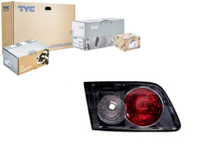 Lampa (część Wewnętrzna Kolor Szkła Czarny) Mazda