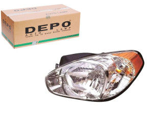 Reflektor (h4 Elektryczny Kolor Wkładu: Chromowany