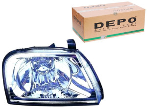 Reflektor (h4 Manualny Kolor Wkładu: Chromowany) M